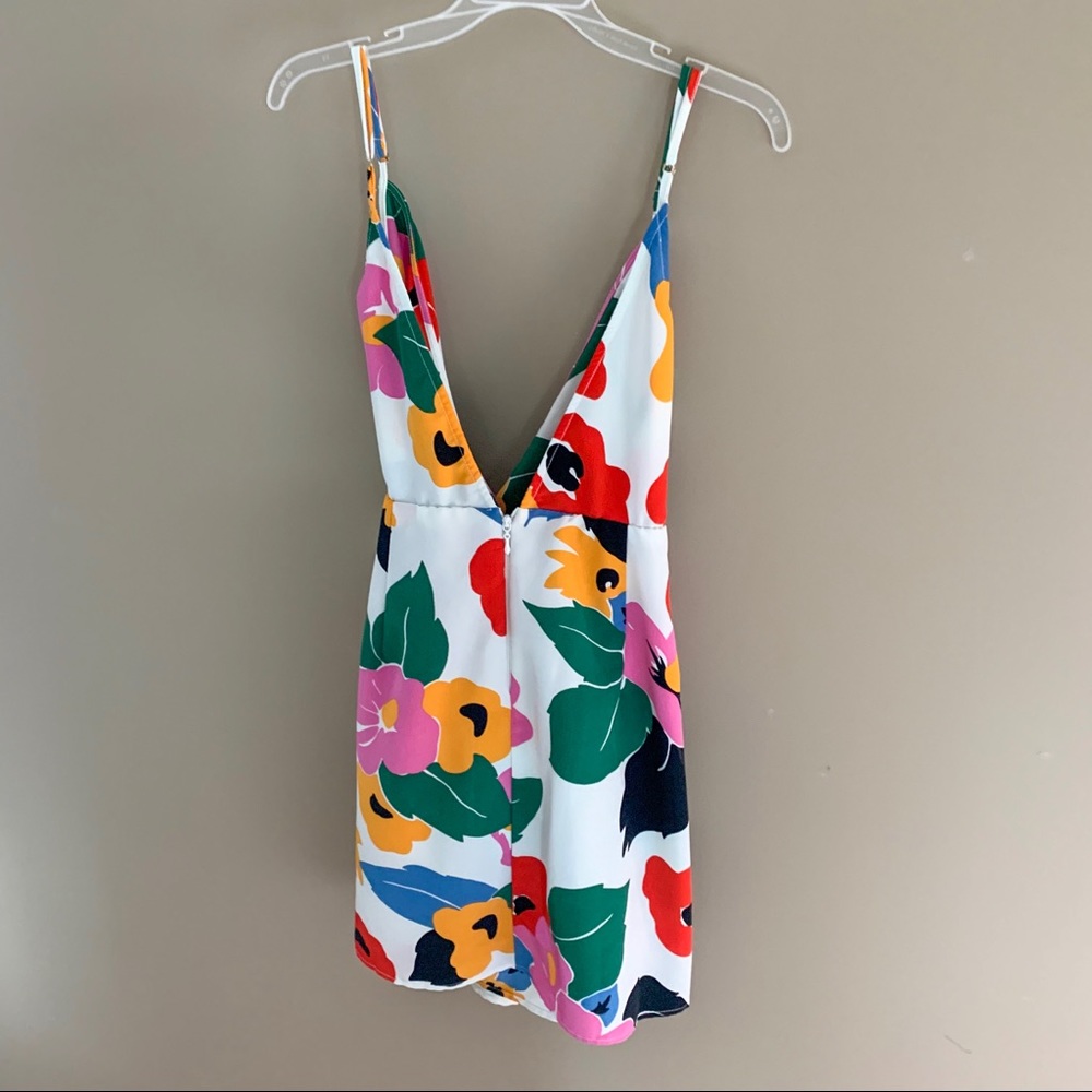 Show me your MUMU tropical wrap dress